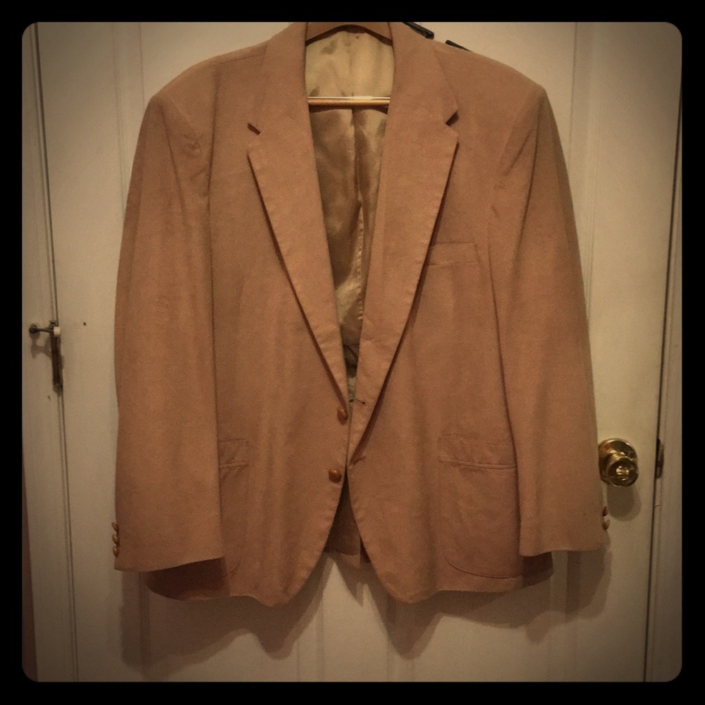 Faux Suede sport coat